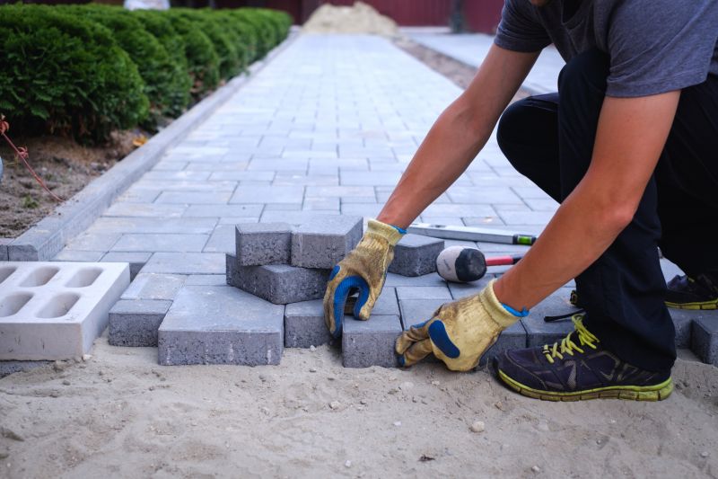 Professional Paver Laying
